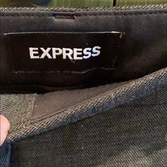 Express columnist slacks. Grey. Size 2S.Worn once - Picture 3 of 8